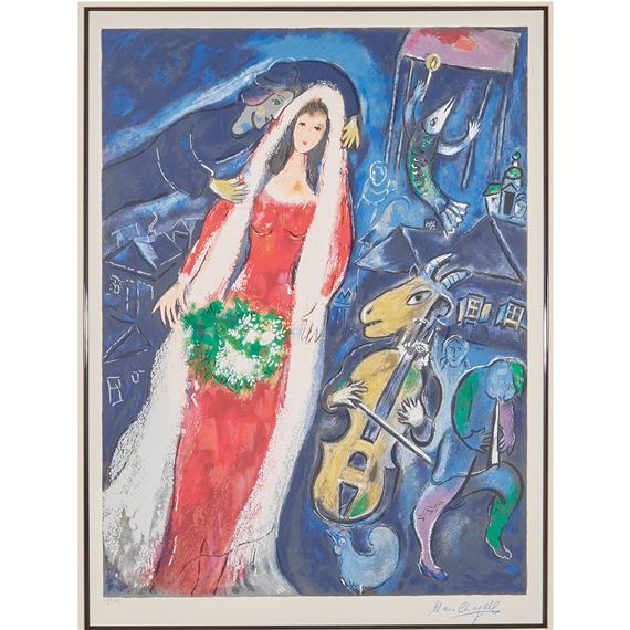 Marc Chagall | La Marieé | MutualArt