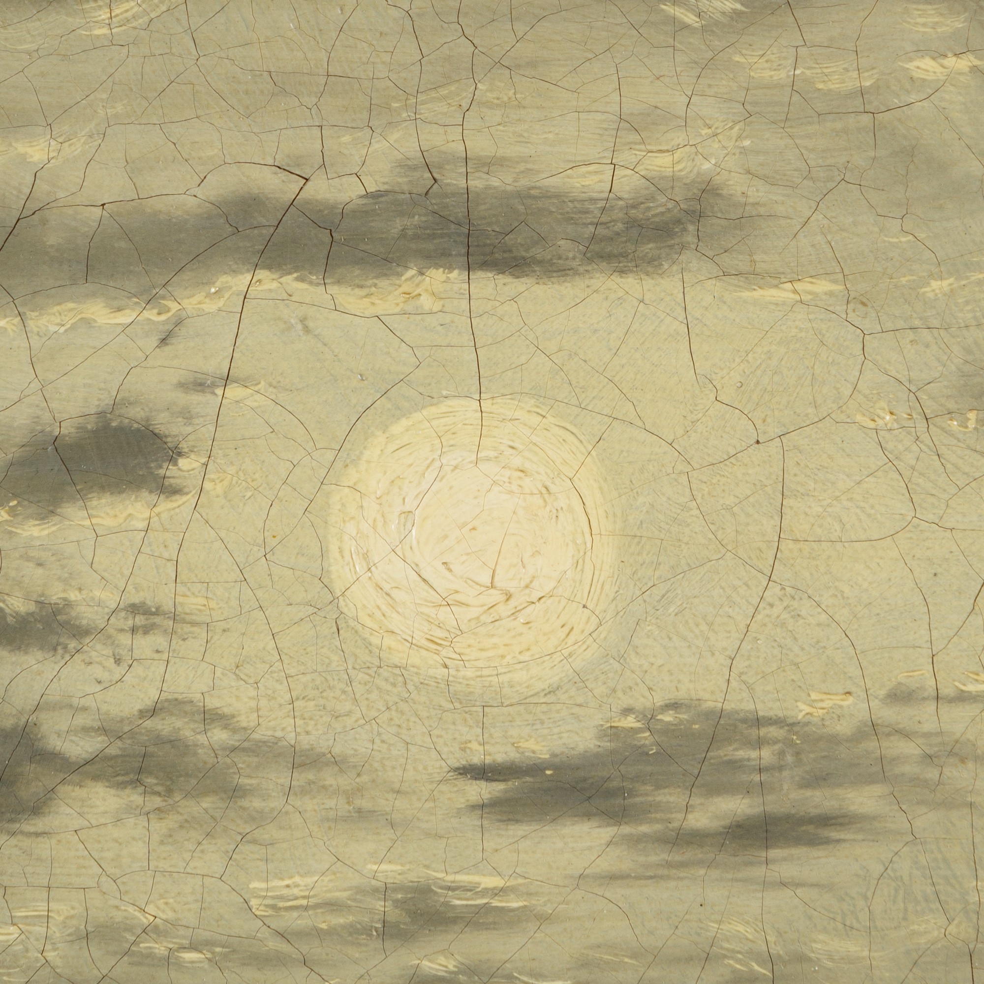 Artwork by G. Seifert, Fishermen in moonlight, Made of oil