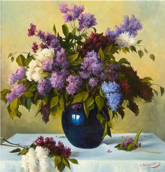 Flowers in vase - V. Dochinez