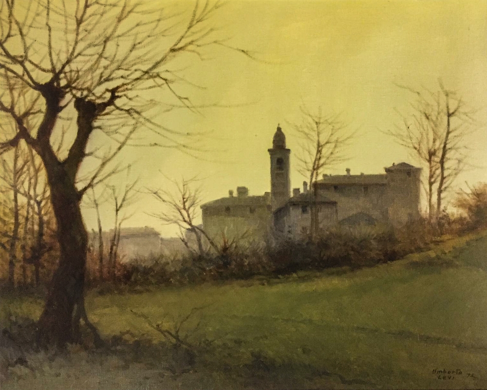 Artwork by Umberto Levi, Untitled, Made of Oil on canvas