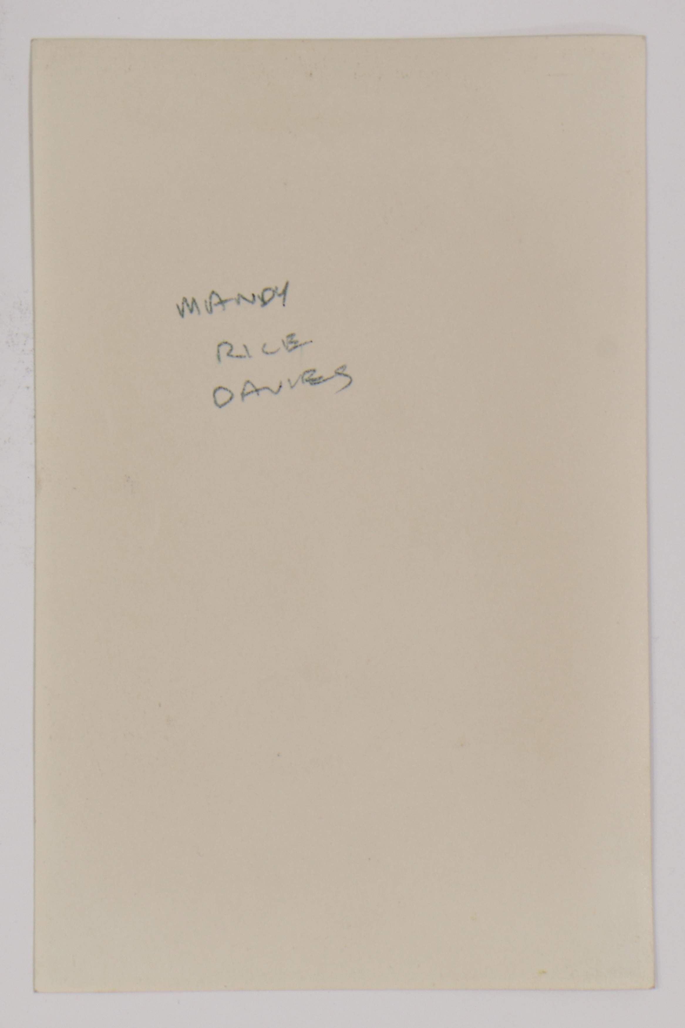 MANDY RICE DAVIES | a rare nude | MutualArt