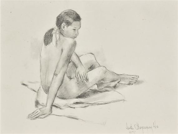 Untitled (Nude) by Anita Magsaysay-Ho, 1975