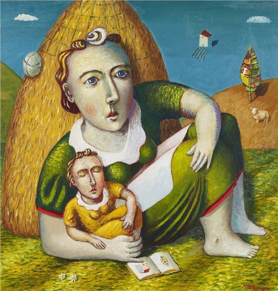 A Woman Who Knew When to Let the World Pass By by Neil MacPherson