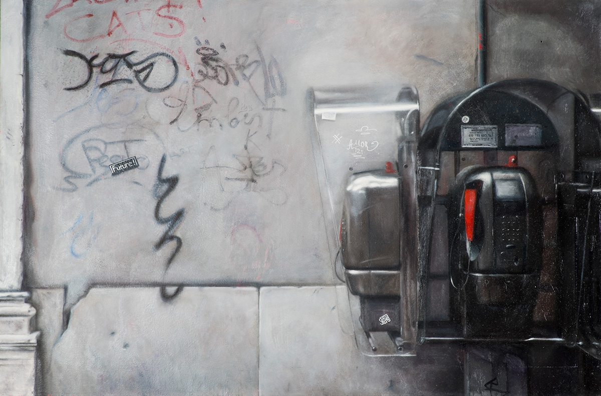 Artwork by Anastasia Borisovna Artemova, Venice. Phone, Made of Oil on canvas