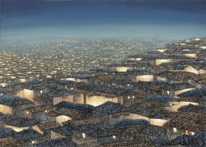 City-Disappearing Scenery by Joung Young-Ju, 2015