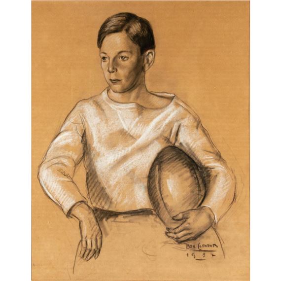 BOY WITH FOOTBALL - Ben Clement