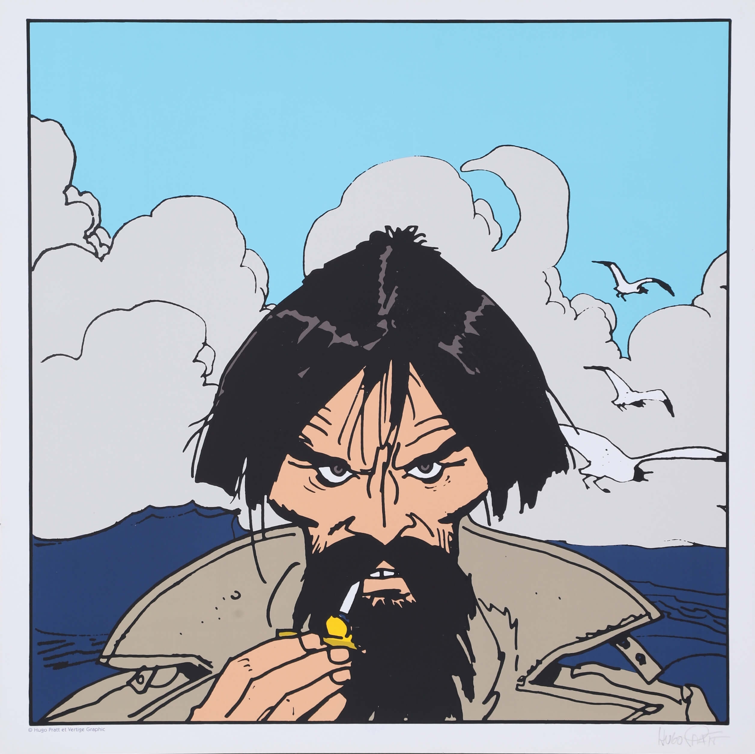 Hugo Pratt | Les Personnages : Corto Aviateur, Raspoutine & Esmeralda