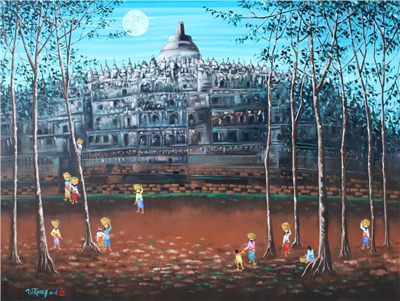 Borobudur by Tio Tjay, 2020