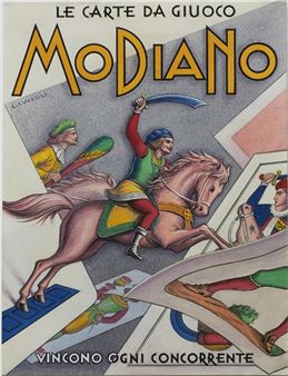Bozzetto per 'Modiano - Cesare Cuccoli