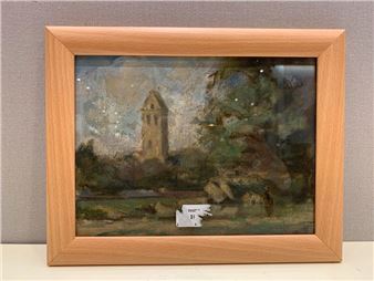 The church of Luzarches, - André Dertelle