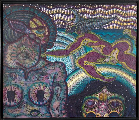 Bearded Lady by Martin LaBorde, 1973-1974