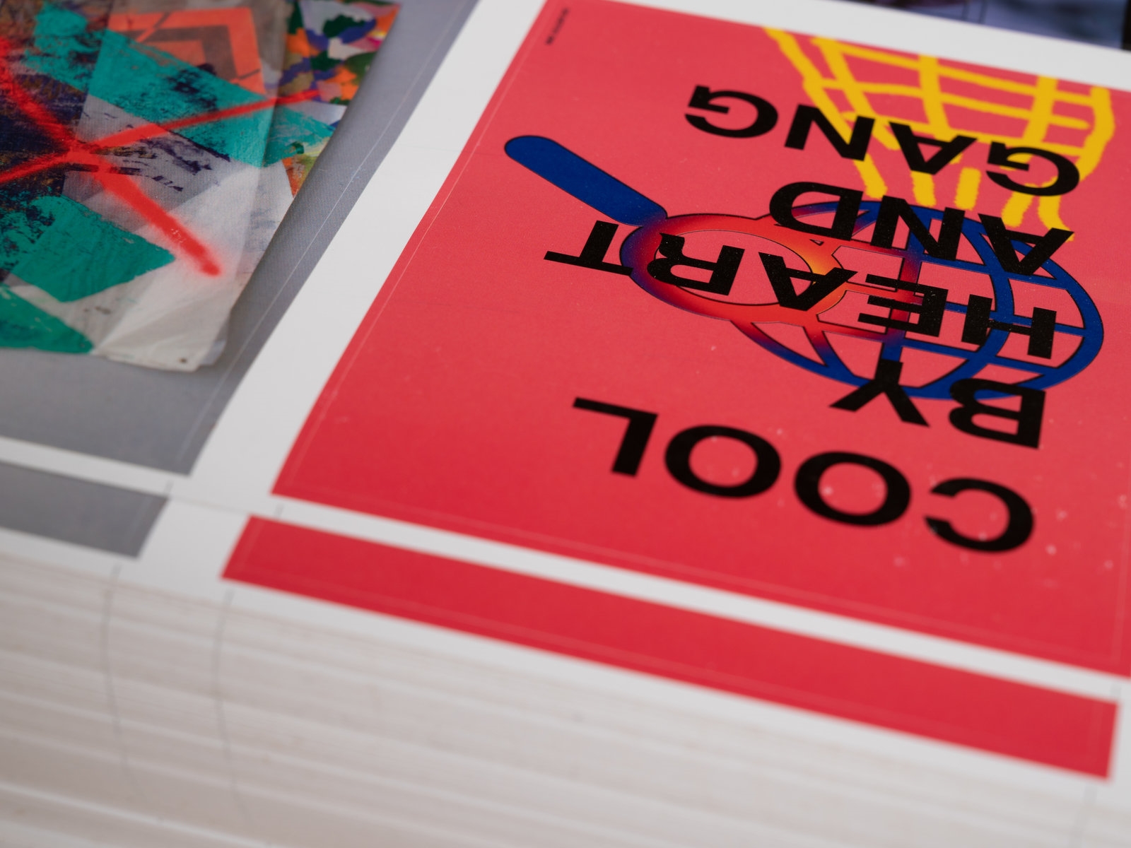 Artwork by Das Institut, Unitled, Made of printed sheets of stickers