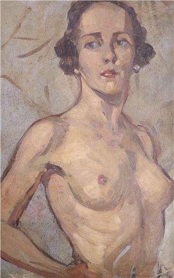 Female nude by Ellis Silas