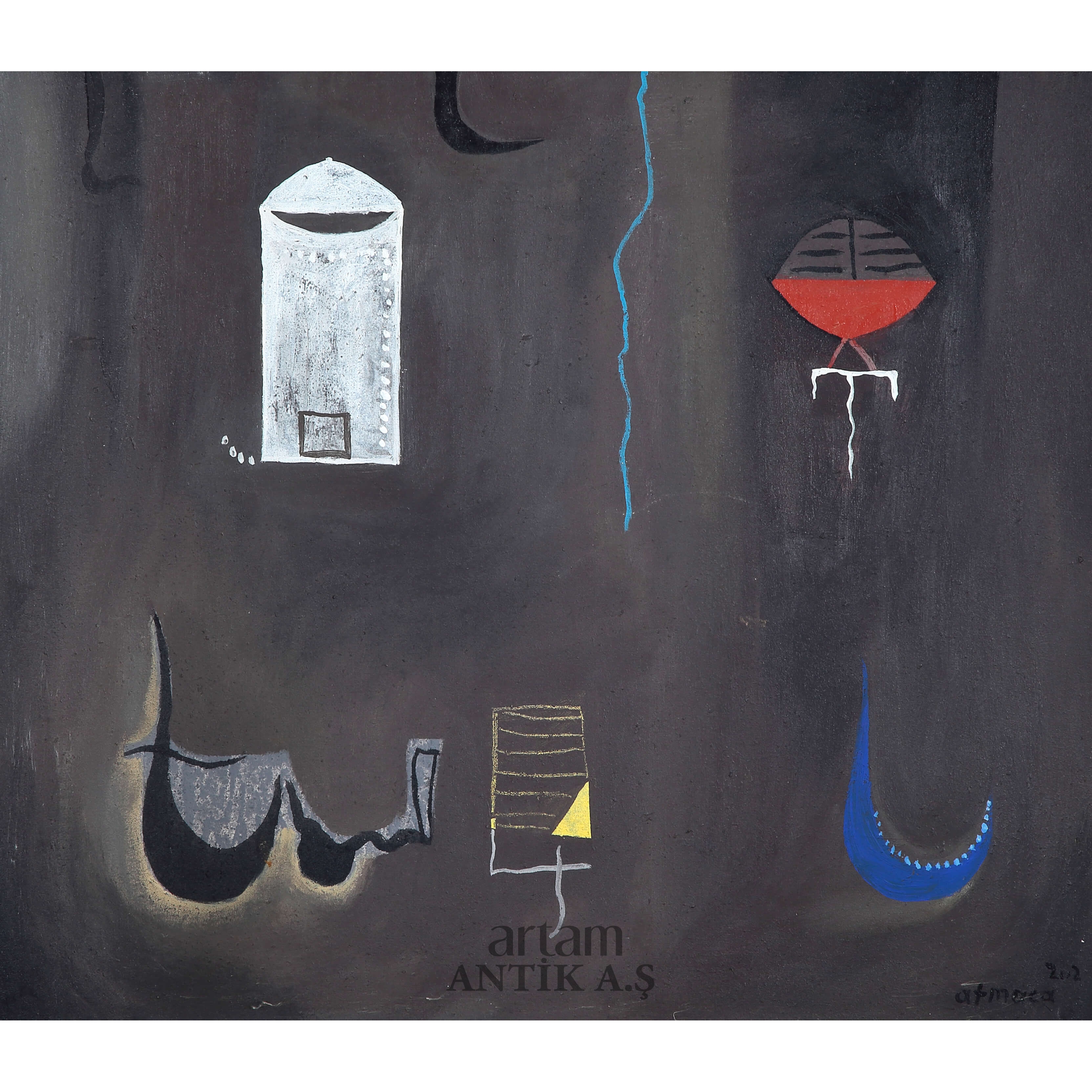 Ali Atmaca | Figüratif Kompozisyon (2002) | MutualArt
