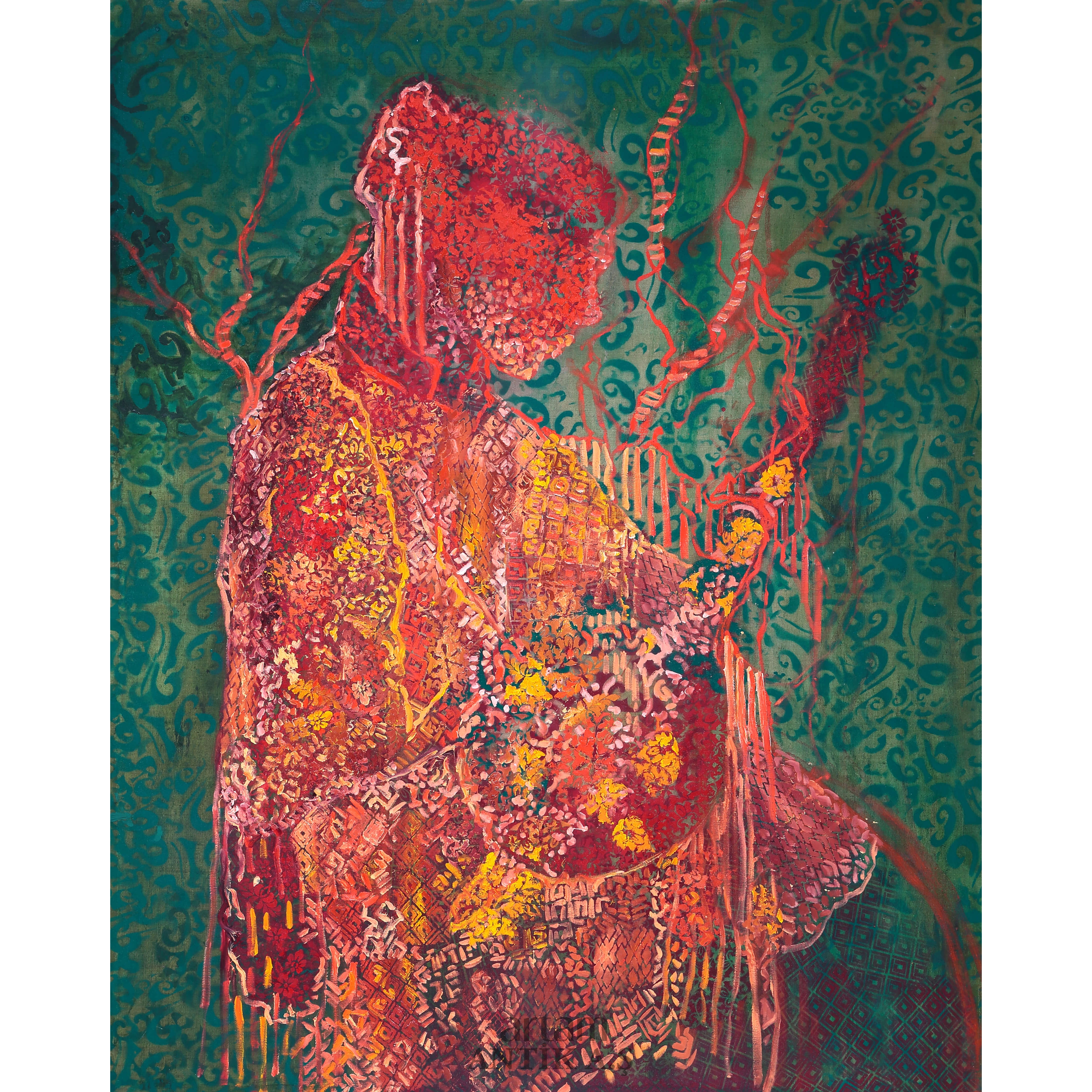 Artwork by Ece Gauer, We Shall Be a Mighty Kindness, Made of Oil on canvas