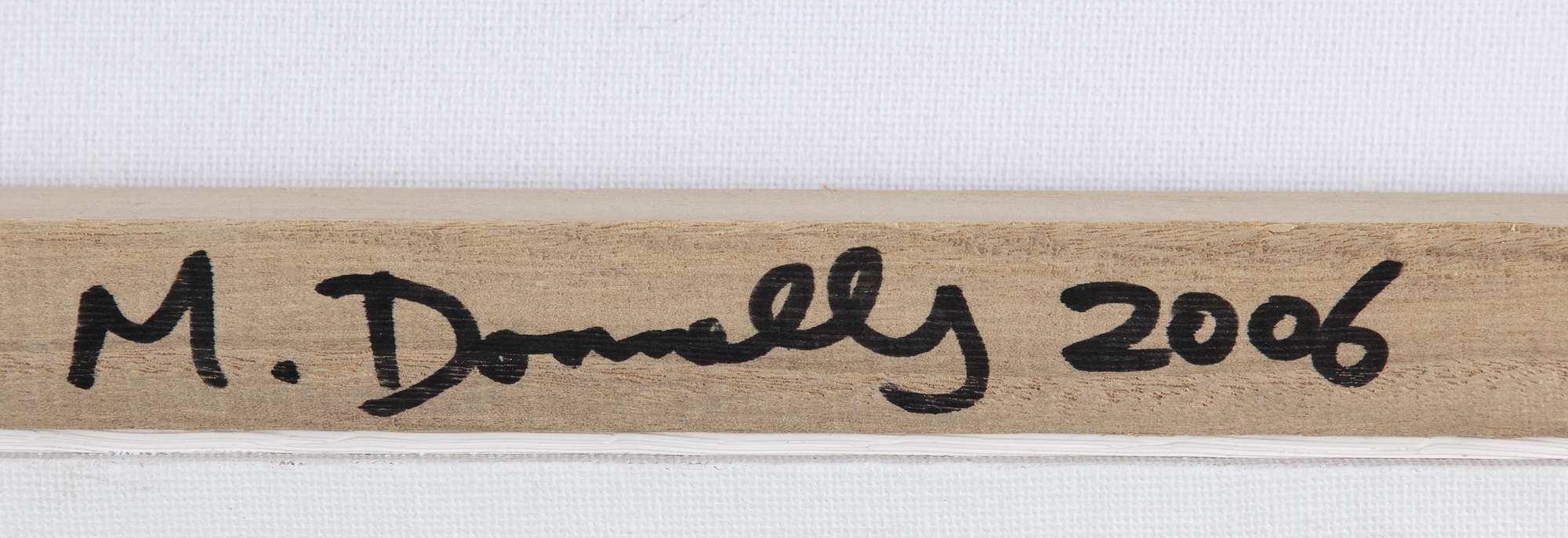 Artwork by Micky Donnelly, Hybrid Series No.4, Made of Oil, acrylic, ink and fabric