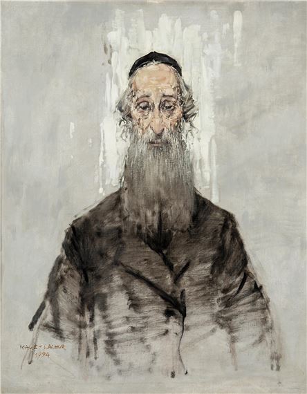 Rabin z Cyklu Getto by Maciej Lachur, 1994