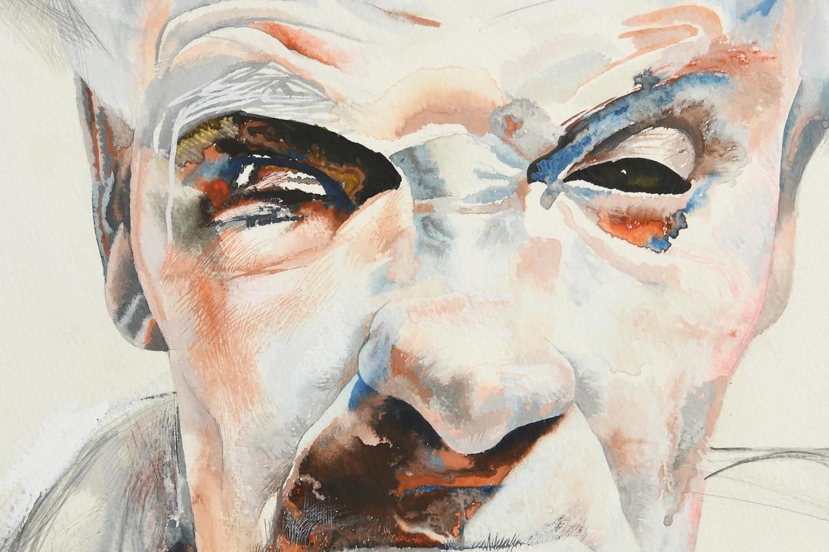 Jack Crabtree Portrait of Francis Stewart (1987) MutualArt