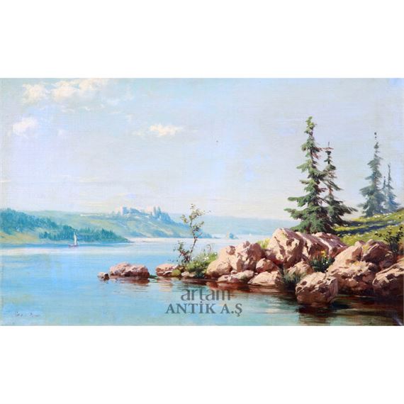 Peyzaj by Hoca Ali Rıza