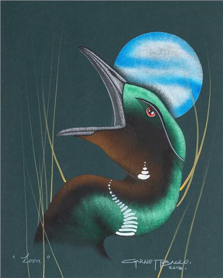 garnet tobacco art - Woodland Golden Eagle' by Garnet Tobacco