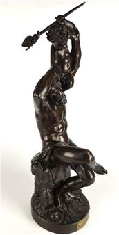 Enfant de Bacchus Modèle présenté au Salon de 1857 - Jean Joseph Perraud