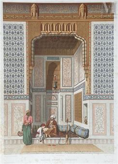L'Art Arabe d'après les Monuments du Kaire depuis le VIIe siècle jusqu'à la fin du XVIIIe Paris, veuve A. Morel et Cie - Achille-Constant Prisse D'Avennes