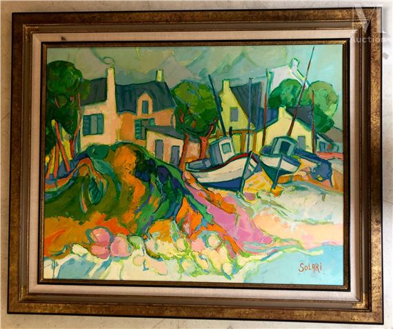 Raymond Solari | Port de pêche près de Roscoff | MutualArt