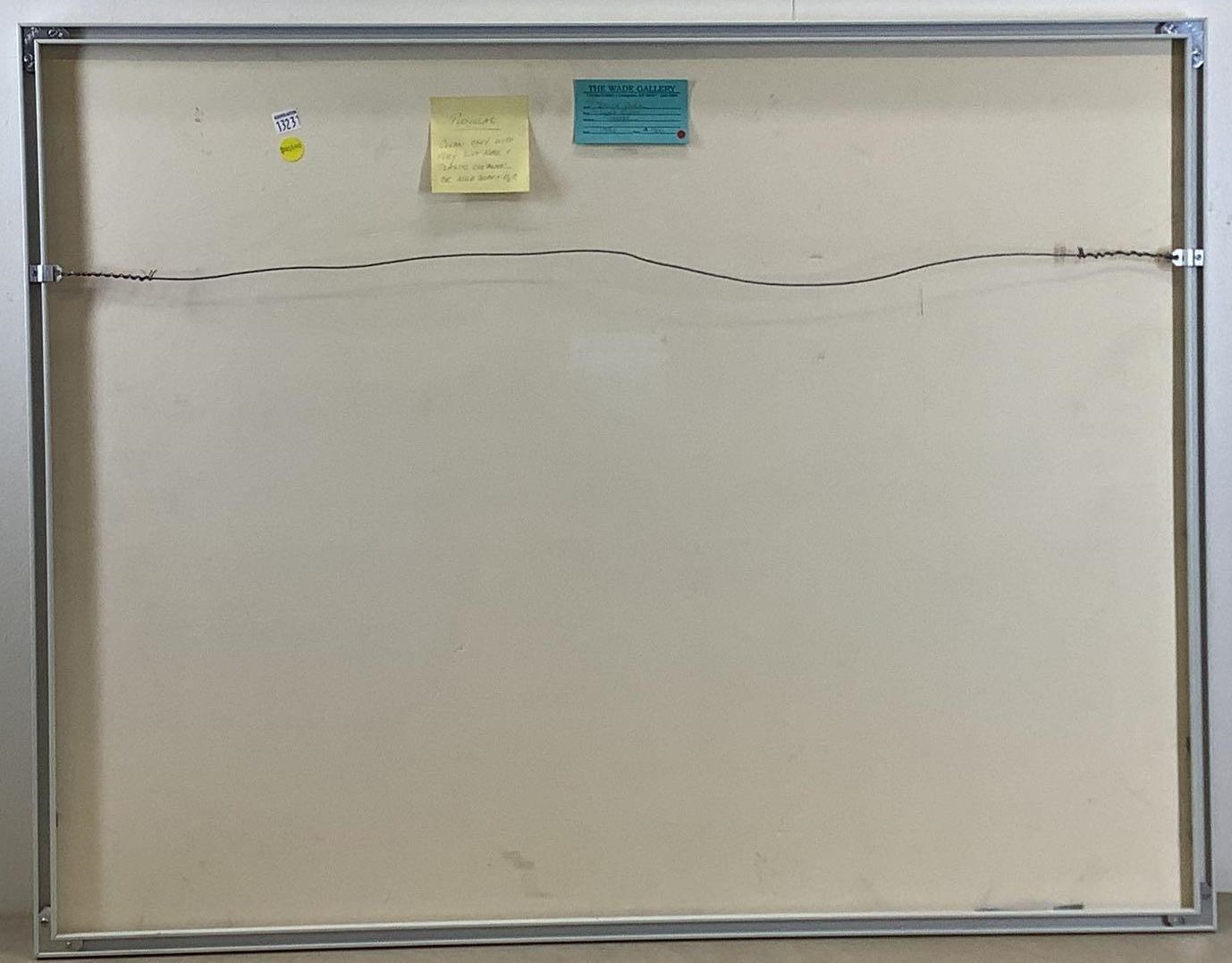 Artwork by Bruce Park, SDLR '90 and titled en verso "Lone Cloud", Made of Pastel