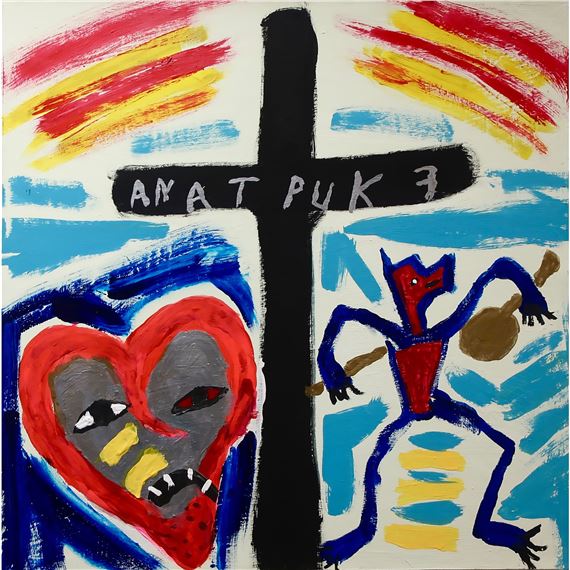 UNTITLED (THE CROSS) by Floyd Kuptana
