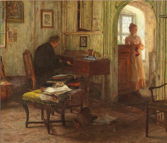 The Music Room by Robert Poetzelberger, 1979