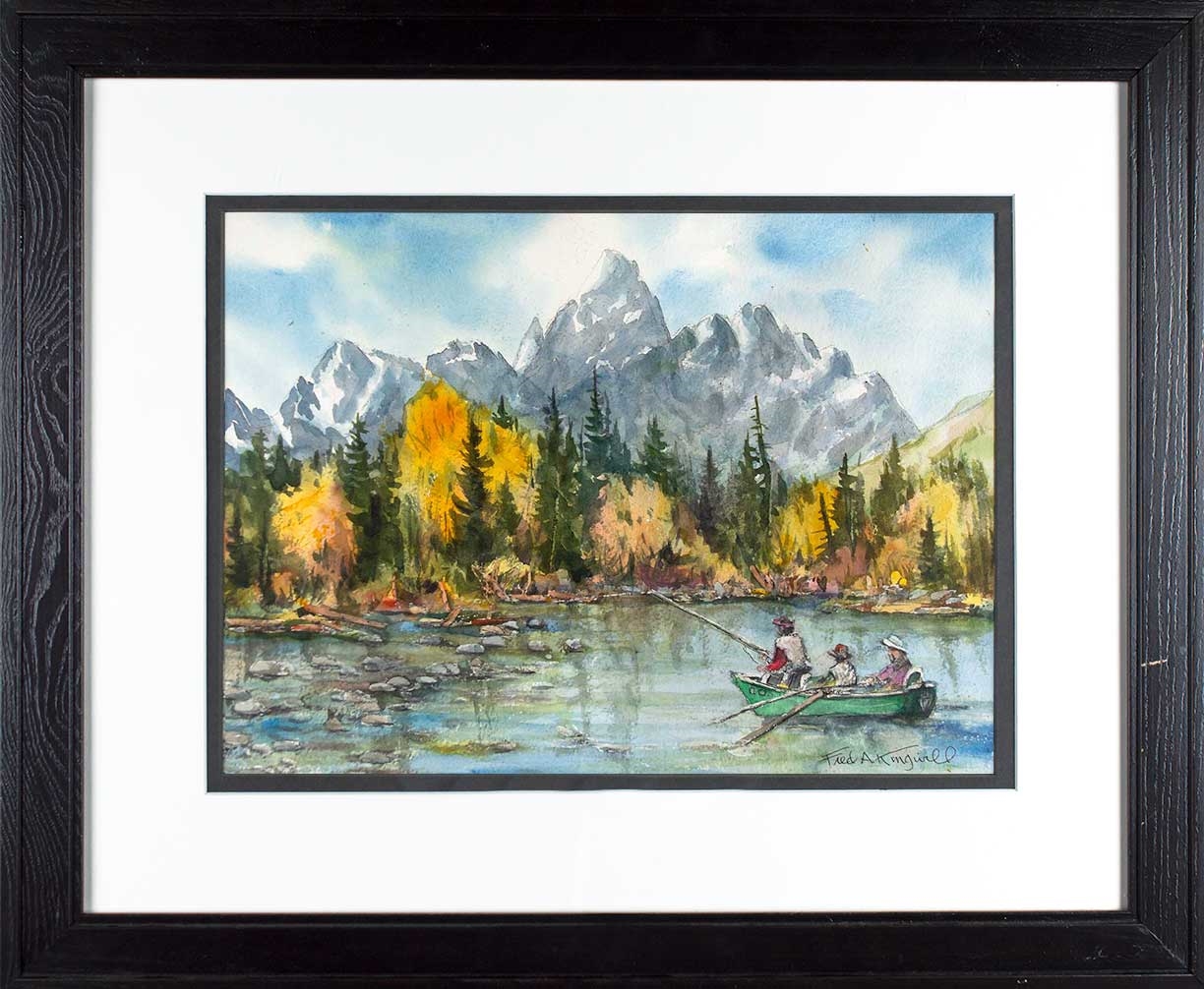 Fred A. Kingwill Floating the Saddle MutualArt