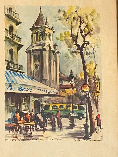 Paris, l'Eglise Saint Germain des Prés by Marius Girard