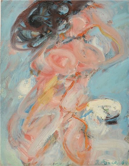 Pink Nude by Jacques Poncet, 1964