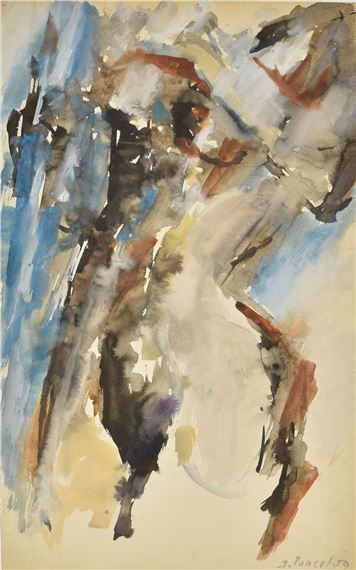 Nude back by Jacques Poncet, 1959