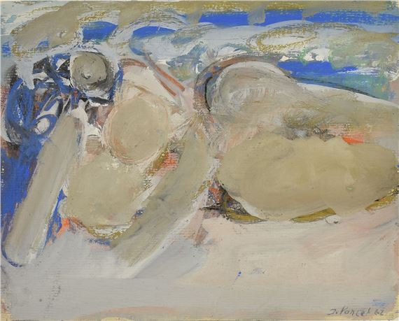 Nude by Jacques Poncet, 1962