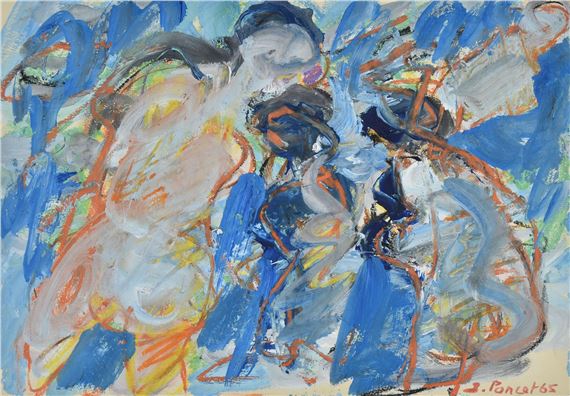 Bathers by Jacques Poncet, 1965