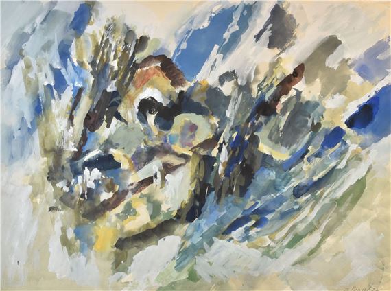 Composition by Jacques Poncet, 1976