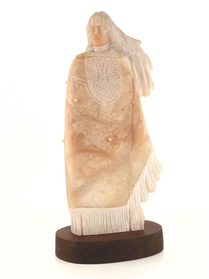 Native American Alabaster Sculpture by Anthony E. Begay, Circa 1990
