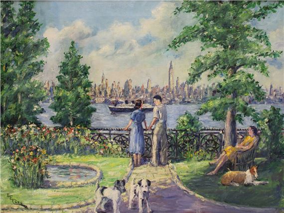 Edmund Elisha Case | City View | MutualArt