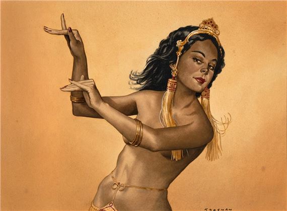 Belly Dancer by William Krogman
