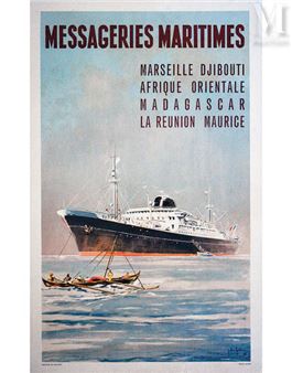 Messageries Maritimes Djibouti La Réunion Maurice - Andre Desgachons