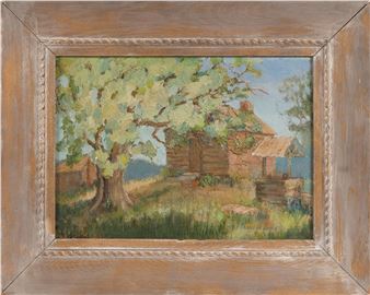 The Lincoln-Berry Store, New Salem, Illinois. - Nelson Sease Gates