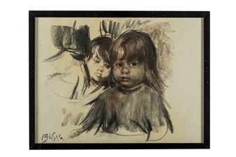 Two girls - Paolo Ghiglia