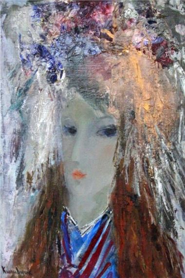 'View' by Russian School, 20th Century, 1991