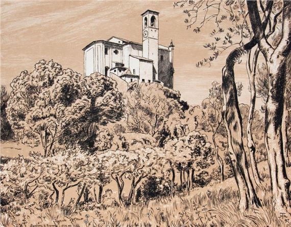 Gardone di Sopra by Hans Thoma, 1897