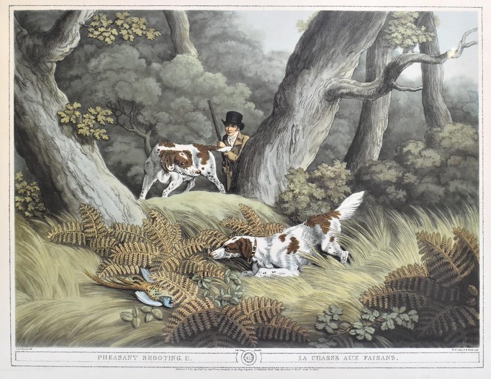 Artwork by Sam Hewitt, a set of four coloured prints taken from the engravings, Made of coloured prints