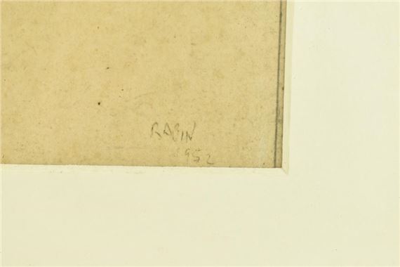 Sam Rabin | study of a seated figure | MutualArt