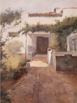 In the courtyard - Nikola Mašić