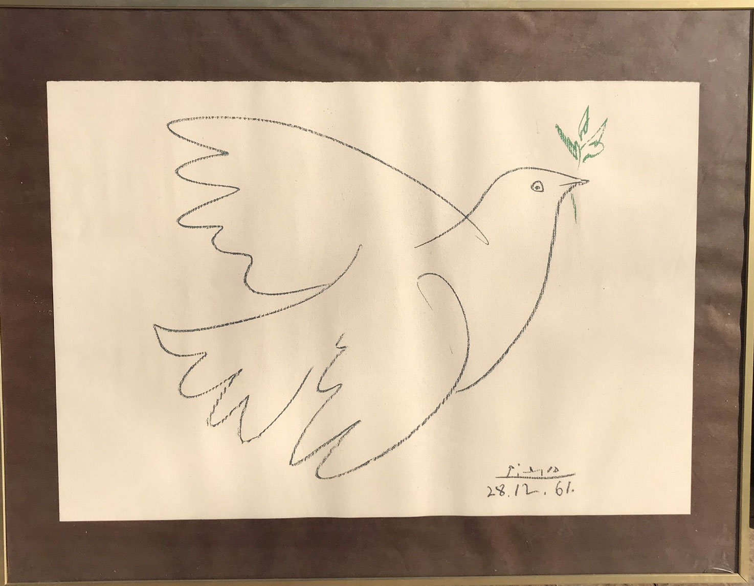 Pablo Picasso | La Colombe de la Paix (1961) | MutualArt