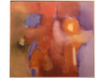 Abstract - Mauve and Brown - Nick Glade-wright